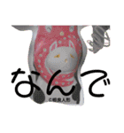 猫に蛸 スタンプ by 相良人形制作元（個別スタンプ：13）