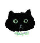 もこもこねこランドからメッセージ（個別スタンプ：4）
