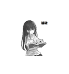 読書姫（勉強の邪魔された時対策スタンプ）（個別スタンプ：9）