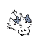 うさぎとねこ ゆるふわ（個別スタンプ：10）