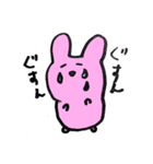 うさぎとねこ ゆるふわ（個別スタンプ：15）