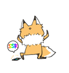 キツネのおあげ時々くま〜ソシャゲ編〜（個別スタンプ：15）