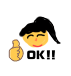7さいのイラストスタンプ（個別スタンプ：4）