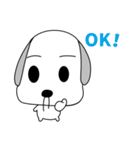 はなげ犬（個別スタンプ：3）