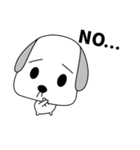 はなげ犬（個別スタンプ：6）