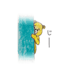 遊園地で働くくまさん（個別スタンプ：5）