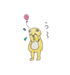 遊園地で働くくまさん（個別スタンプ：18）