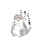 親戚のぽってり猫達（個別スタンプ：14）