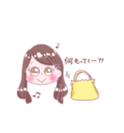 黄色の推し事ちゃん（個別スタンプ：8）