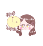 黄色の推し事ちゃん（個別スタンプ：9）
