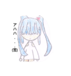 姉妹の日常スタンプ♡スケッチ風（個別スタンプ：11）