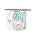 姉妹の日常スタンプ♡スケッチ風（個別スタンプ：23）