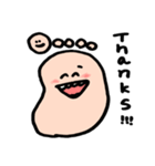 足ちゃん。（個別スタンプ：2）