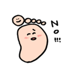 足ちゃん。（個別スタンプ：4）