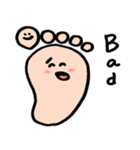 足ちゃん。（個別スタンプ：6）