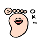 足ちゃん。（個別スタンプ：7）