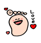 足ちゃん。（個別スタンプ：18）