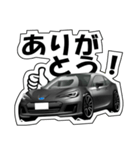 ジムカーナ スポーツクーペ黒（個別スタンプ：3）