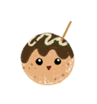 可愛いたこ焼き（個別スタンプ：1）
