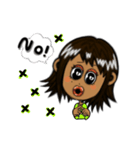 クロオリちゃん（個別スタンプ：13）