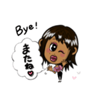 クロオリちゃん（個別スタンプ：16）