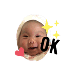 可愛いリアル赤ちゃん♡(英語版)（個別スタンプ：7）