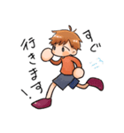 まるい手のスタンプ（個別スタンプ：3）