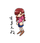 まるい手のスタンプ（個別スタンプ：11）