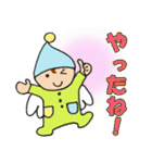 パジャマ天使の癒しスタンプ（個別スタンプ：8）