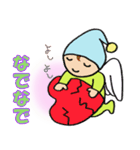 パジャマ天使の癒しスタンプ（個別スタンプ：40）