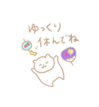 夏に使えるゆるカワスタンプ（個別スタンプ：16）