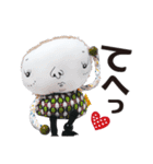 ぶさかわDollたちの使えるスタンプ。（個別スタンプ：10）