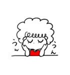 クルクルヘアの女の子（個別スタンプ：14）