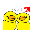 ひよこの日常  (ナイーブ)（個別スタンプ：1）