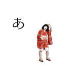 誤魔化す座敷わらし（個別スタンプ：7）