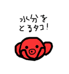 タコのスタンプ KT6〔夏〕（個別スタンプ：5）