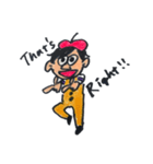 画家さんの日常（個別スタンプ：5）