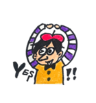 画家さんの日常（個別スタンプ：6）