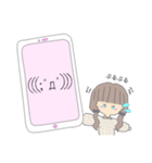 スマホで伝えたい女の子 2（個別スタンプ：19）