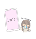 スマホで伝えたい女の子 2（個別スタンプ：20）