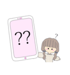 スマホで伝えたい女の子 2（個別スタンプ：25）