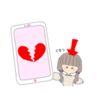 スマホで伝えたい女の子 2（個別スタンプ：32）