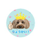 まろん＆きなこ（個別スタンプ：4）