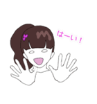 うたのおねえさん（個別スタンプ：5）