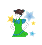 うたのおねえさん（個別スタンプ：14）