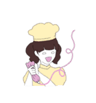 うたのおねえさん（個別スタンプ：19）