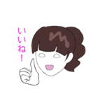 うたのおねえさん（個別スタンプ：22）