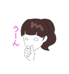 うたのおねえさん（個別スタンプ：30）