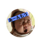 リアル赤ちゃんでリアクション♡（個別スタンプ：6）