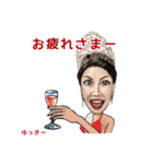 Mrs.BEAUTY QUEEN 若宮由季（個別スタンプ：11）